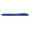 PENBL110C - EnerGel-X Gel Pen, Retractable, Bold 1 mm, Blue Ink, Translucent Blue/Blue Barrel, Dozen