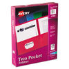 AVE47993 - Two-Pocket Folder, 40-Sheet Capacity, 11 x 8.5, Assorted Colors, 25/Box