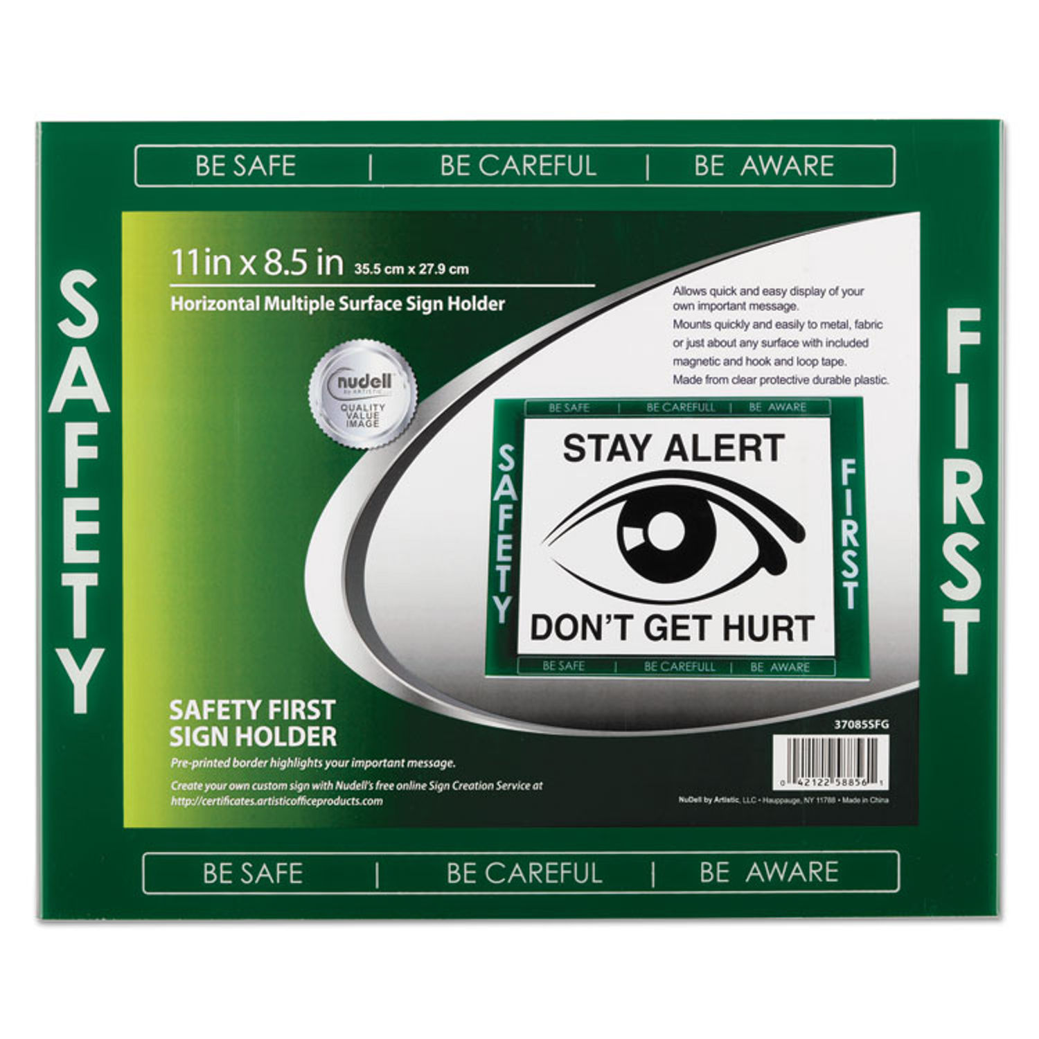 Safety First Border Sign Holder by NuDell™ NUD37085SFG