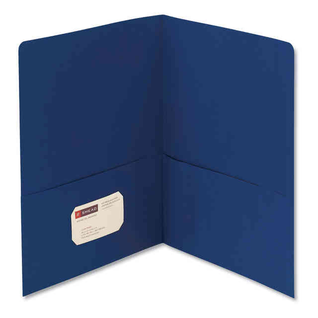 Two-Pocket Folder by Smead® SMD87854 | OnTimeSupplies.com