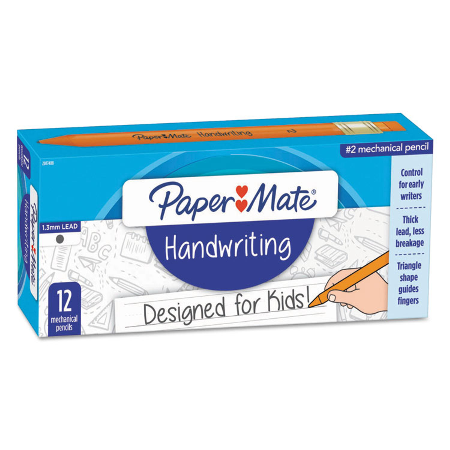 Paper Mate Handwriting Mechanical Pencils - #2 Lead - Thick