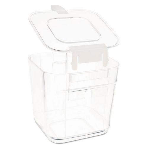 Deflecto White Caddy Organizer with Small Medium and Large Compartments