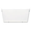 DEF63201 - Unbreakable DocuPocket Wall File, Letter Size, 14.5" x 3" x 6.5", Clear