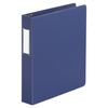 UNV20775 - Deluxe Non-View D-Ring Binder with Label Holder, 3 Rings, 1.5" Capacity, 11 x 8.5, Royal Blue