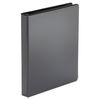 UNV20961 - Economy Round Ring View Binder, 3 Rings, 1" Capacity, 11 x 8.5, Black