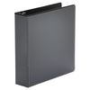 UNV20981 - Economy Round Ring View Binder, 3 Rings, 2" Capacity, 11 x 8.5, Black