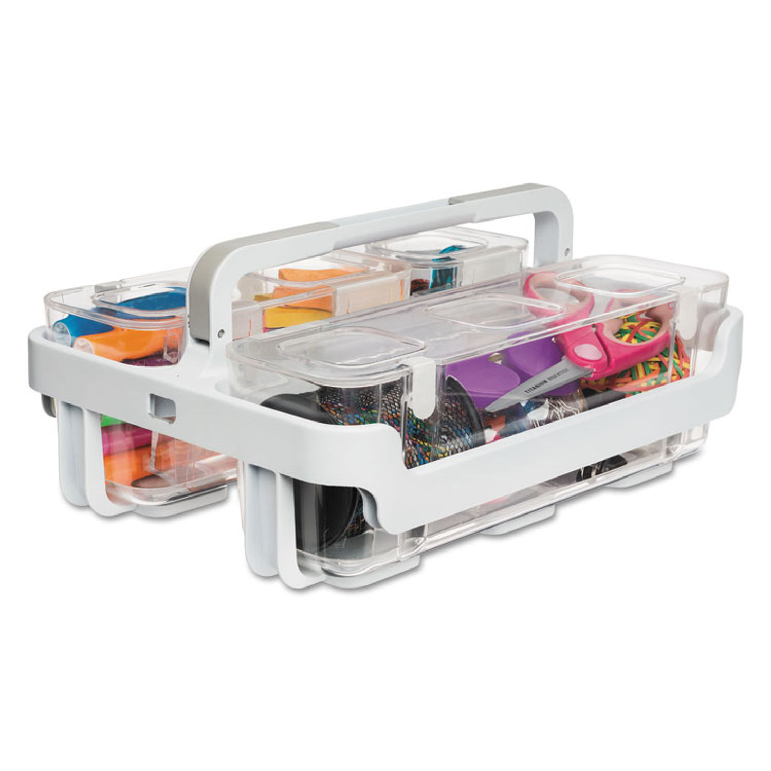 Stackable Caddy Organizer with S by deflecto® DEF29003