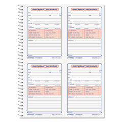 Business Forms Ontimesupplies Com - universal wirebound message books thumbnail