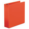 UNV30409 - Economy Non-View Round Ring Binder, 3 Rings, 3" Capacity, 11 x 8.5, Red