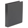 UNV33401 - Economy Non-View Round Ring Binder, 3 Rings, 1.5" Capacity, 11 x 8.5, Black