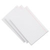 UNV47250 - Ruled Index Cards, 5 x 8, White, 100/Pack