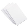 UNV47240 - Unruled Index Cards, 5 x 8, White, 100/Pack