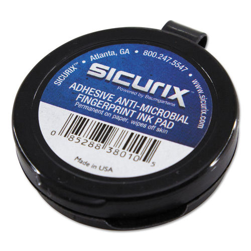 SICURIX Adhesive Fingerprint Ink Pad - BAU38010 