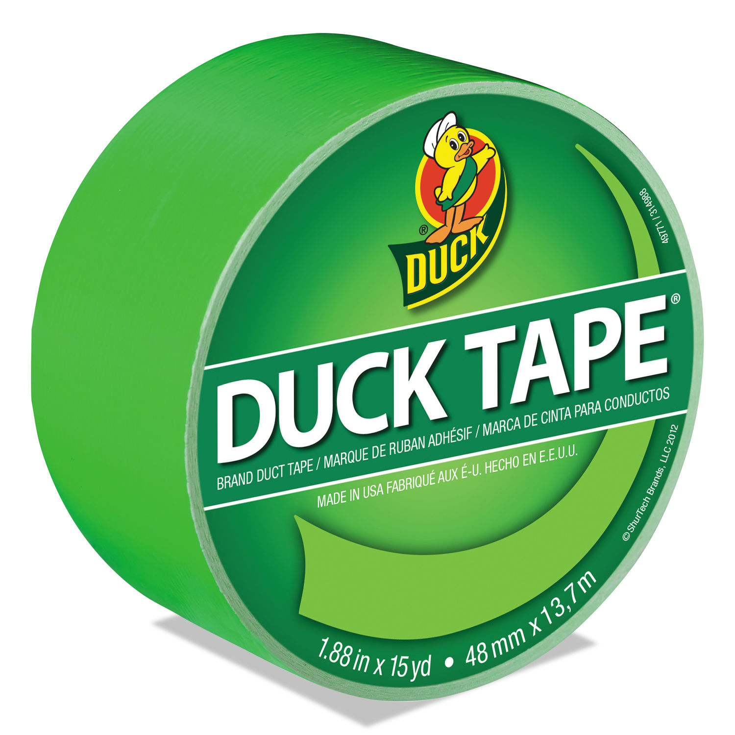 Duck Heavy Duty Duct Tape Set, 1.88 x 20 Yds./1.88 x 15 Yds