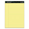 TOP63400 - Docket Ruled Perforated Pads, Wide/Legal Rule, 50 Canary-Yellow 8.5 x 11.75 Sheets, 12/Pack