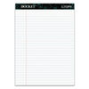 TOP63410 - Docket Ruled Perforated Pads, Wide/Legal Rule, 50 White 8.5 x 11.75 Sheets, 12/Pack