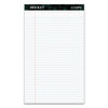 TOP63590 - Docket Ruled Perforated Pads, Wide/Legal Rule, 50 White 8.5 x 14 Sheets, 12/Pack