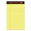 TOP63900 - Docket Gold Ruled Perforated Pads, Narrow Rule, 50 Canary-Yellow 5 x 8 Sheets, 12/Pack