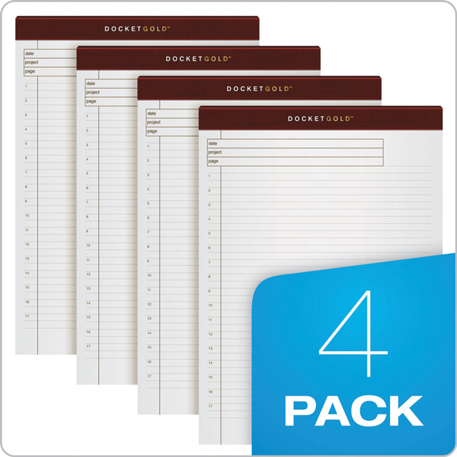 Docket Gold Planning Pads by TOPS™ TOP77100