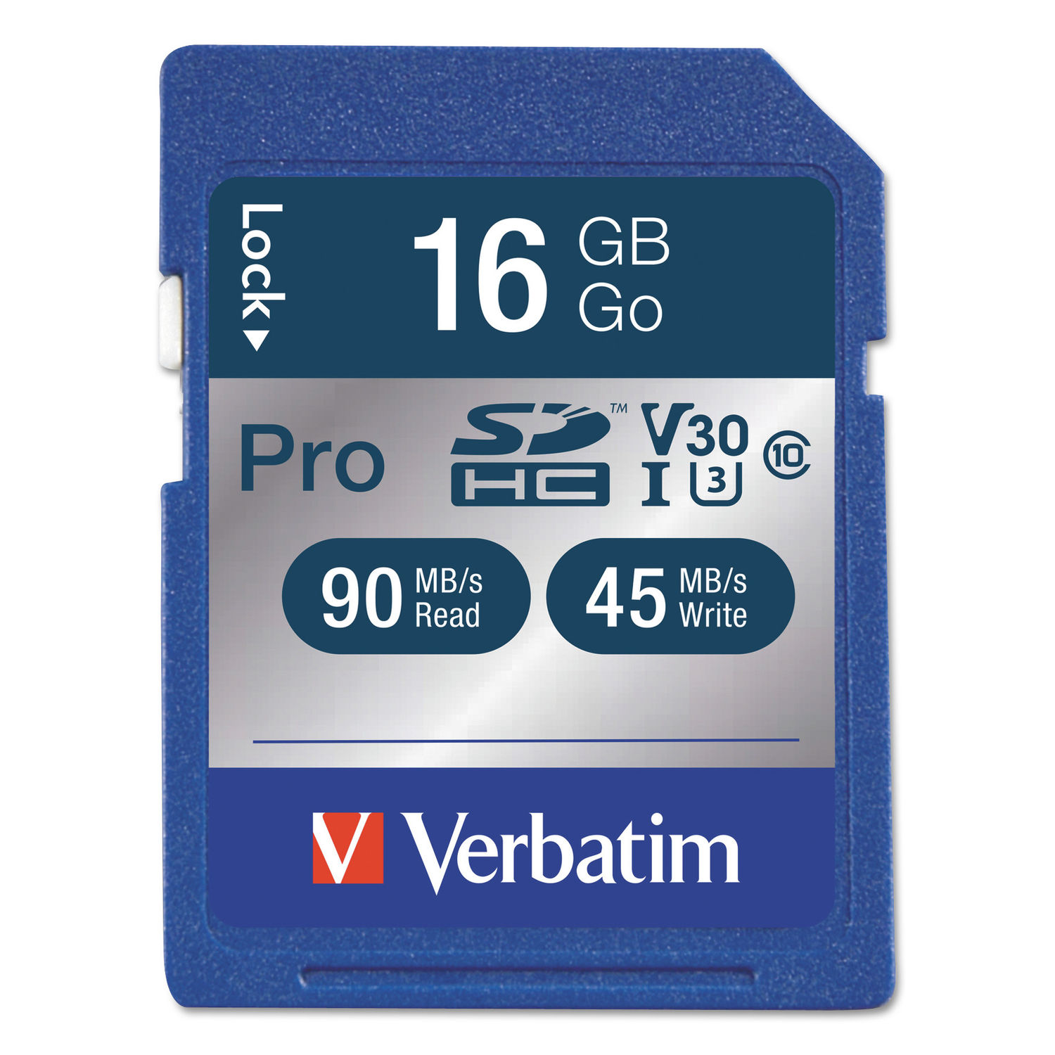 16GB Pro 600X SDHC Memory Card by Verbatim® VER98046 