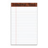 TOP7500 - "The Legal Pad" Ruled Perforated Pads, Narrow Rule, 50 White 5 x 8 Sheets, Dozen