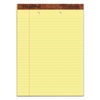 TOP7531 - "The Legal Pad" Ruled Perforated Pads, Wide/Legal Rule, 50 Canary-Yellow 8.5 x 11.75 Sheets, Dozen