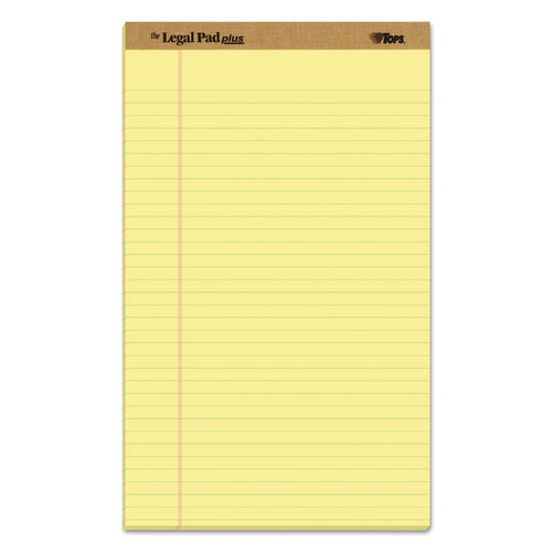 "The Legal Pad" Plus Ruled Perforated Pads with 40 pt. Back by TOPS
