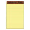 TOP7501 - "The Legal Pad" Ruled Perforated Pads, Narrow Rule, 50 Canary-Yellow 5 x 8 Sheets, Dozen