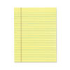 TOP7522 - "The Legal Pad" Glue Top Pads, Wide/Legal Rule, 50 Canary-Yellow 8.5 x 11 Sheets, 12/Pack