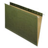 PFX4153 - Reinforced Hanging File Folders, Legal Size, Straight Tabs, Standard Green, 25/Box