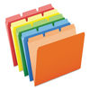 PFX42338 - Ready-Tab Reinforced File Folders, 1/3-Cut Tabs: Assorted, Letter Size, Assorted Colors, 50/Pack