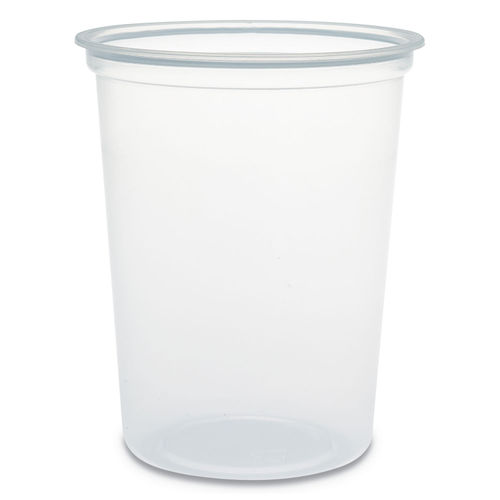 Solo MN32 32 oz. Clear Plastic Food Container 