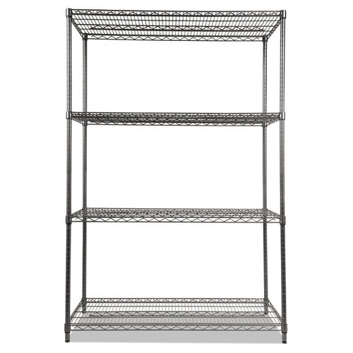 Alera Shelf Liners For Wire Shelving Clear Plastic 48w X 24d 4