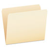 PFX752 - Manila File Folders, Straight Tabs, Letter Size, 0.75" Expansion, Manila, 100/Box