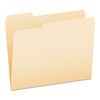 PFX75213 - Manila File Folders, 1/3-Cut Tabs: Assorted, Letter Size, 0.75" Expansion, Manila, 100/Box