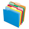 PFX421013ASST - Interior File Folders, 1/3-Cut Tabs: Assorted, Letter Size, Assorted Colors: Blue/Green/Orange/Red/Yellow, 100/Box