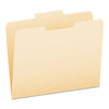 PFX752132 - Manila File Folders, 1/3-Cut Tabs: Center Position, Letter Size, 0.75" Expansion, Manila, 100/Box