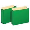 PFXFC1524PGRE - File Cabinet Pockets, 3.5" Expansion, Letter Size, Green, 10/Box