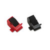 DPSR14772 - R14772 Compatible Ink Rollers, Black/Red, 2/Pack