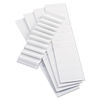 PFX242 - Blank Inserts For Hanging File Folders, Compatible with 42 Series Tabs, 1/5-Cut, White, 2" Wide, 100/Pack