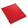 PFX11017 - Expanding Desk File, 23 Dividers, Alpha Index, Letter Size, Red Cover