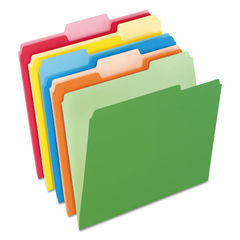 PFX15213ASST - Colored File Folders, 1/3-Cut Tabs: Assorted, Letter Size, Assorted Colors, 100/Box