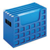 PFX23011 - Desktop File With Hanging Folders, Letter Size, 6" Long, Blue