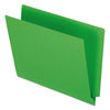 PFXH110DGR - Colored End Tab Folders with Reinforced Double-Ply Straight Cut Tabs, Letter Size, 0.75" Expansion, Green, 100/Box