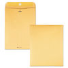 QUA37893 - Clasp Envelope, 28 lb Bond Weight Kraft, #93, Square Flap, Clasp/Gummed Closure, 9.5 x 12.5, Brown Kraft, 100/Box