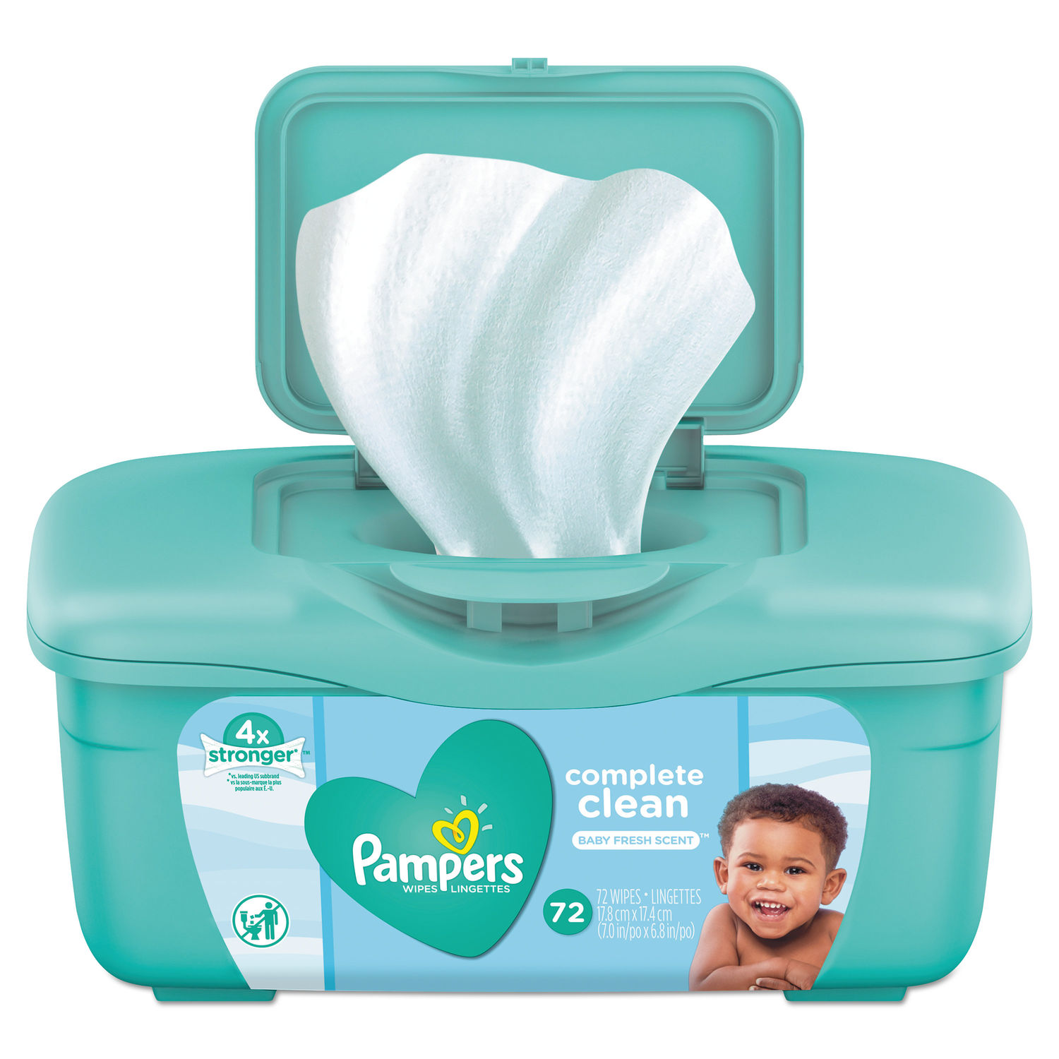 Complete Clean Baby Wipes by Pampers® PGC75476EA | OnTimeSupplies.com