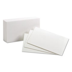 Oxford Blank Index Cards, 4 x 6, White, Pack of 100 