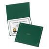 OXF29900605BGD - Certificate Holder, 11.25 x 8.75, Green, 5/Pack