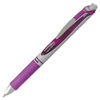 PENBL77V - EnerGel RTX Gel Pen, Retractable, Medium 0.7 mm, Violet Ink, Violet/Gray Barrel