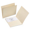 SMD10315 - Top Tab File Folders with Inside Pocket, Straight Tabs, Letter Size, Manila, 50/Box